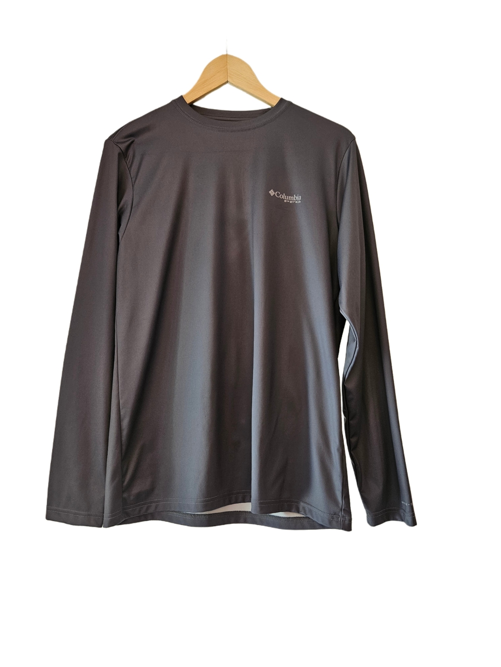 Columbia PFG Grey Trout Triangle Graphic Sun Shirt S - Picture 8 of 8